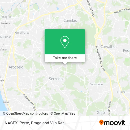 NACEX map