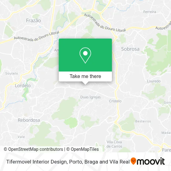 Tifermovel Interior Design map