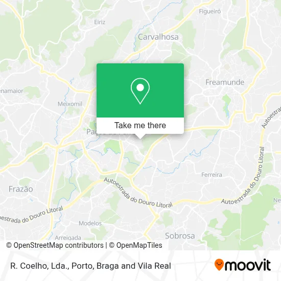 R. Coelho, Lda. mapa