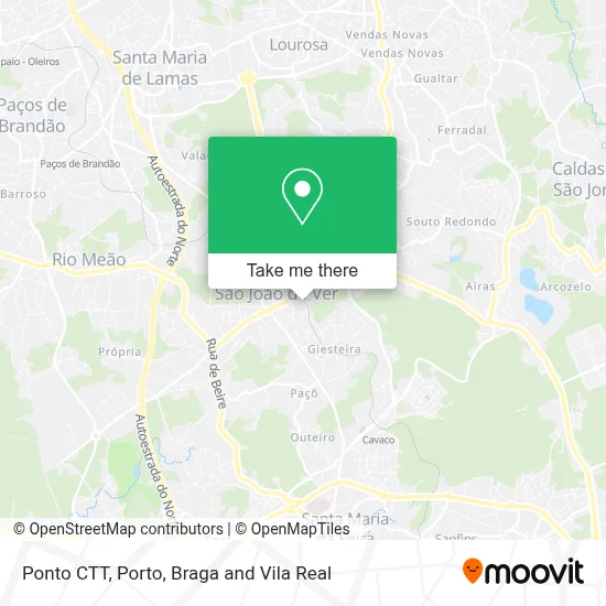 Ponto CTT map