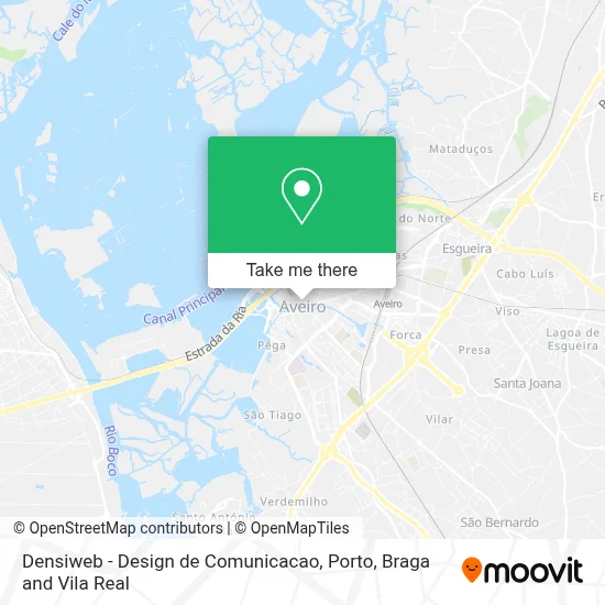 Densiweb - Design de Comunicacao map