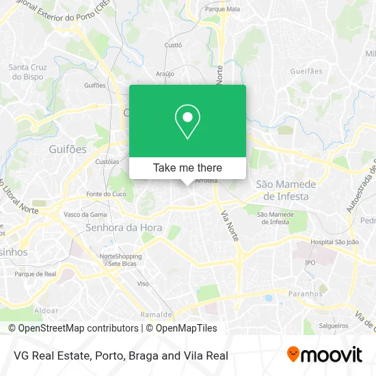 VG Real Estate map