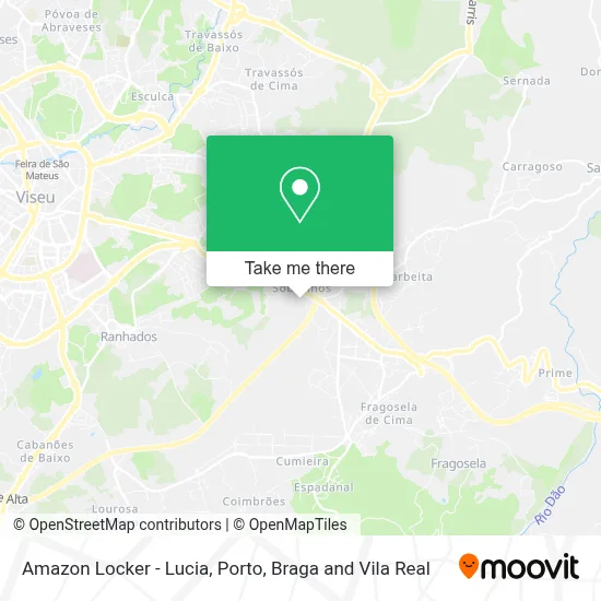 Amazon Locker - Lucia map