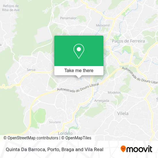 Quinta Da Barroca map