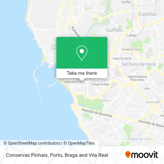 Conservas Pinhais map