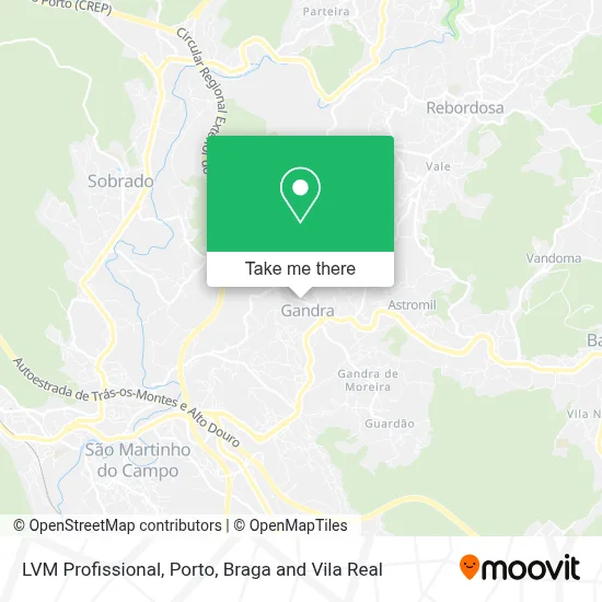 LVM Profissional map