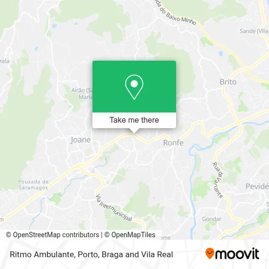 Ritmo Ambulante mapa