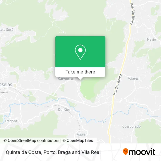 Quinta da Costa map
