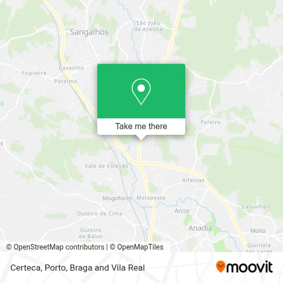 Certeca map