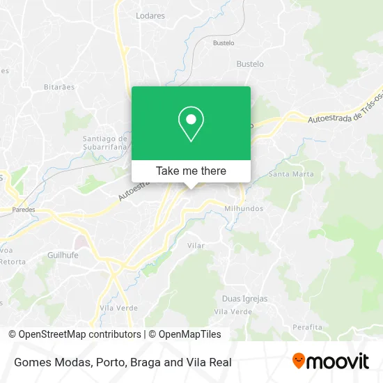 Gomes Modas map