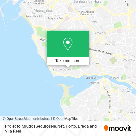 Projecto MiudosSegurosNa.Net map