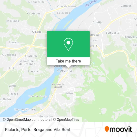 Riclarte map