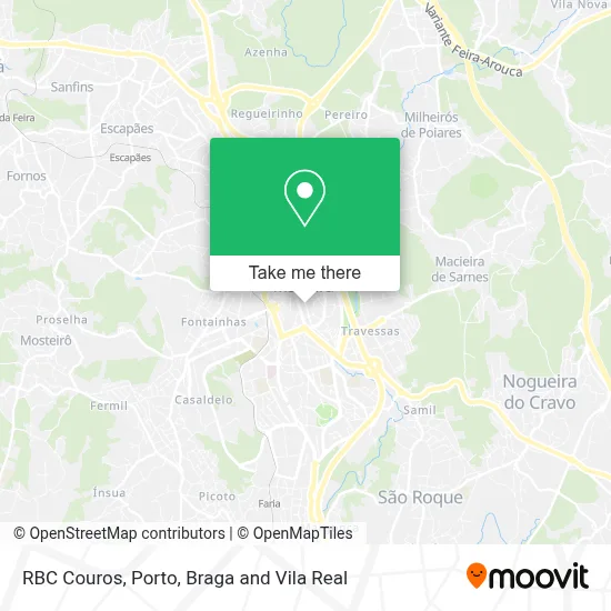 RBC Couros mapa
