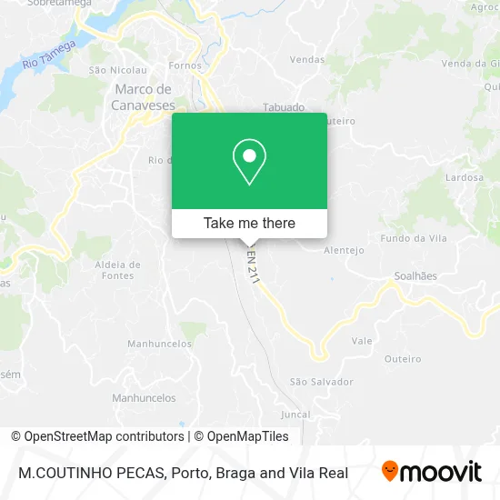 M.COUTINHO PECAS map