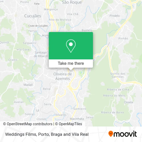 Weddings Films map