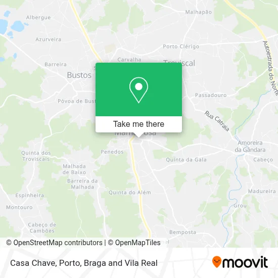 Casa Chave map