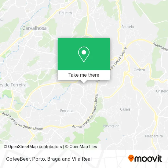 CofeeBeer map