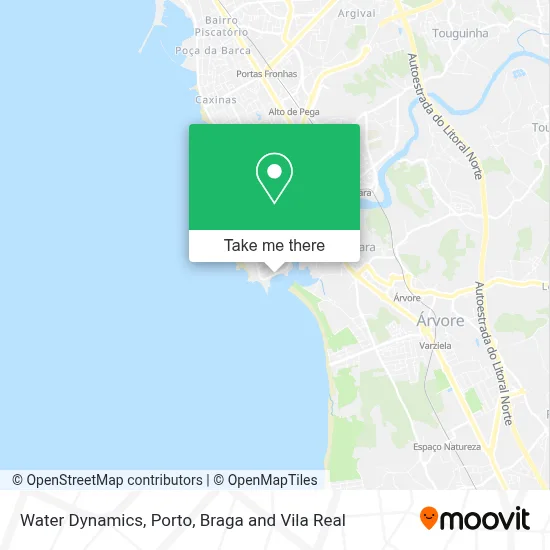 Water Dynamics map