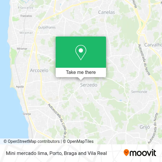 Mini mercado lima map