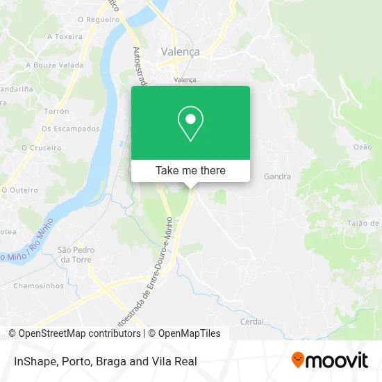 InShape map