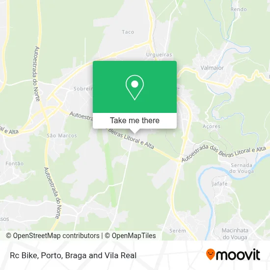 Rc Bike mapa