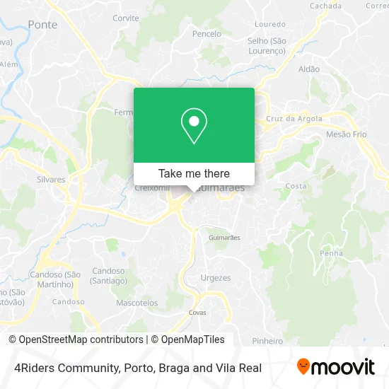 4Riders Community map