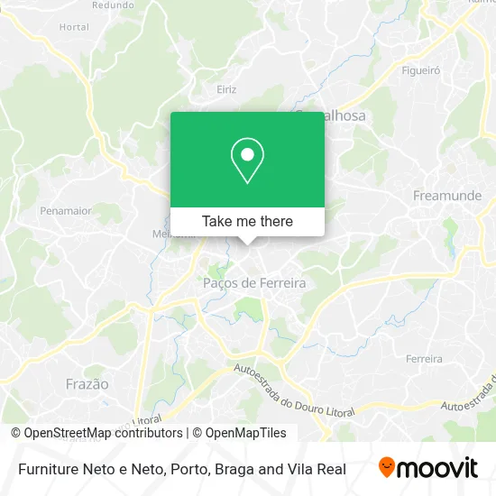 Furniture Neto e Neto map