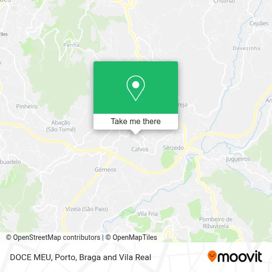 DOCE MEU map