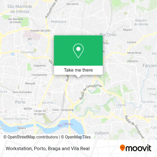 Workstation map