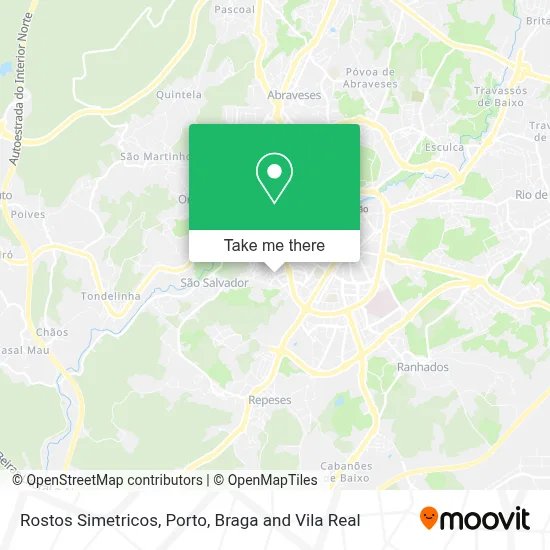 Rostos Simetricos mapa
