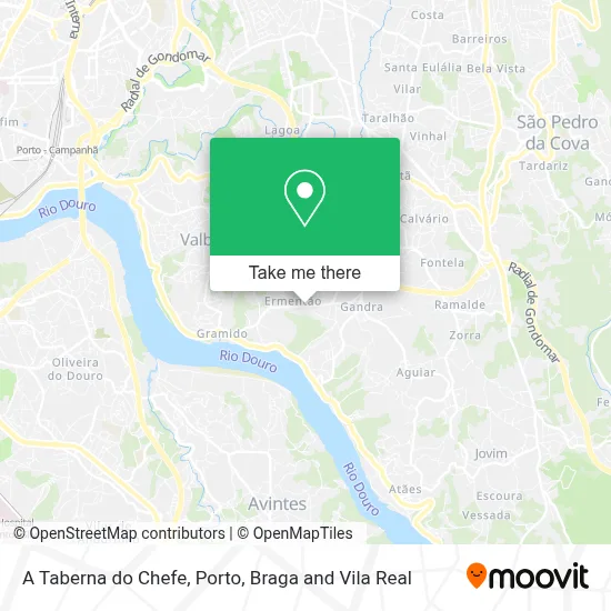 A Taberna do Chefe map
