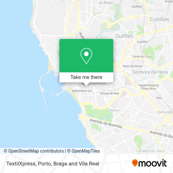 TextilXpress map