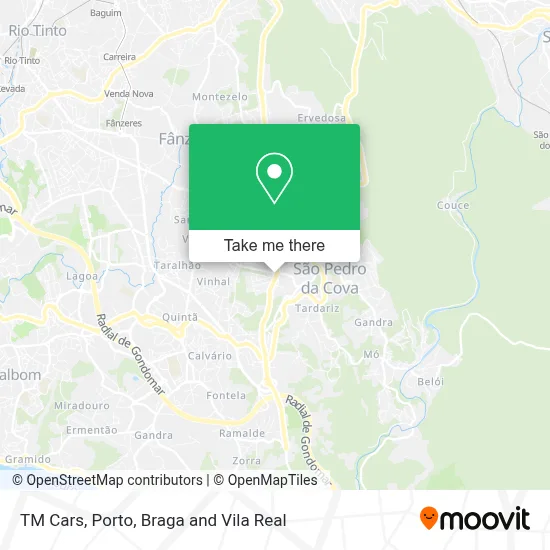 TM Cars map