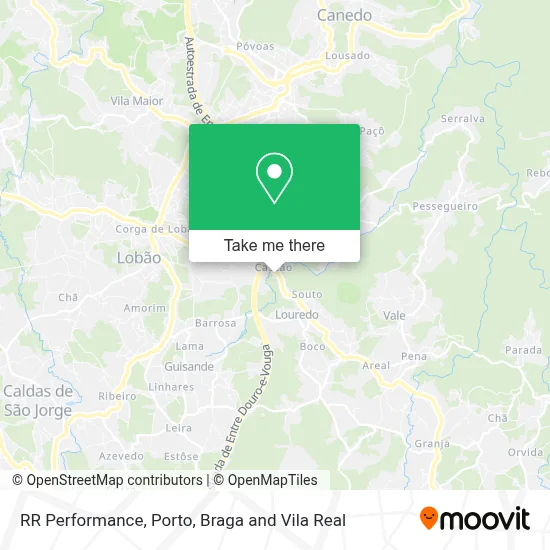 RR Performance map
