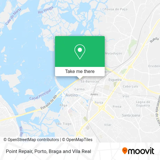 Point Repair map