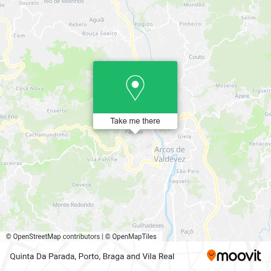 Quinta Da Parada map