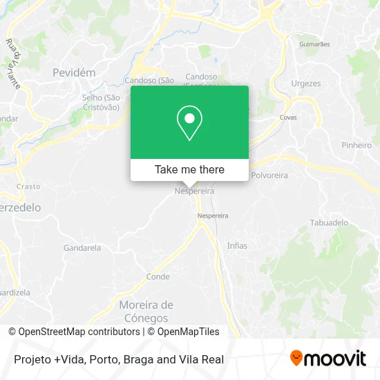 Projeto +Vida map