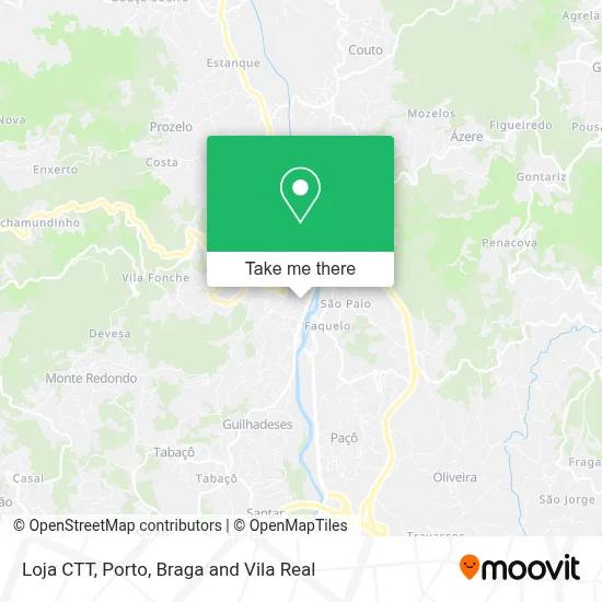 Loja CTT map