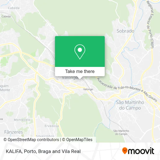KALIFA map