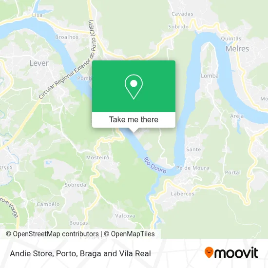 Andie Store map