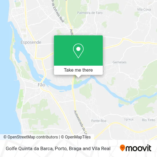 Golfe Quinta da Barca map