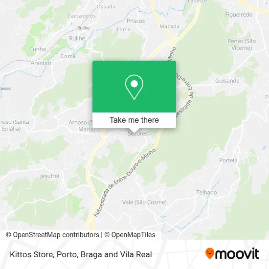 Kittos Store map
