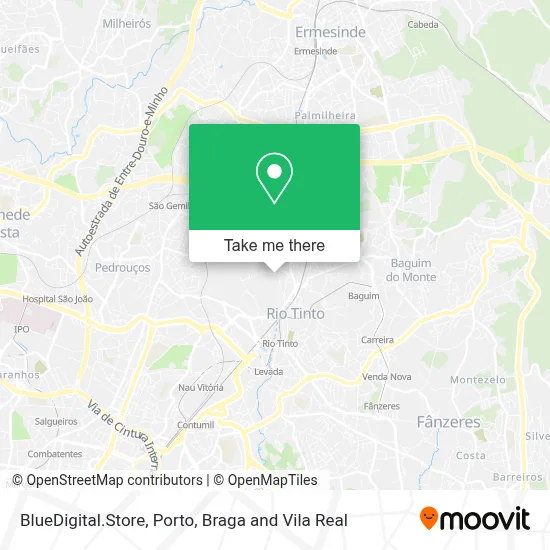 BlueDigital.Store map