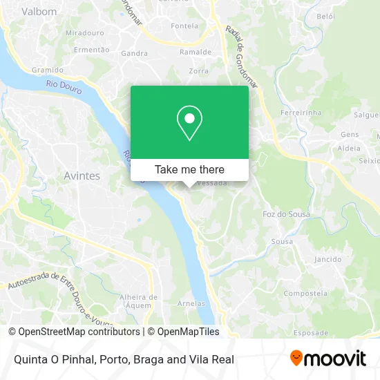 Quinta O Pinhal map