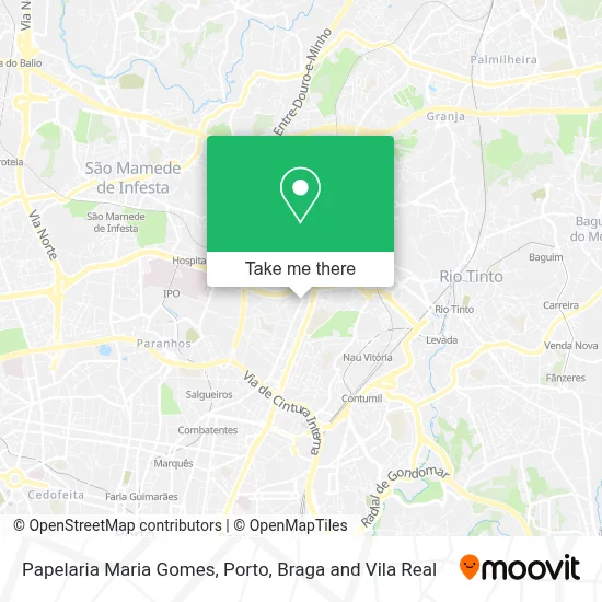 Papelaria Maria Gomes map