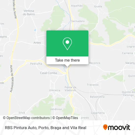 RBS Pintura Auto mapa