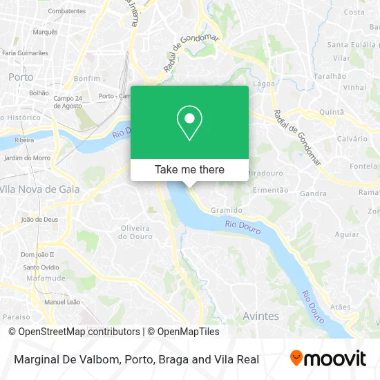 Marginal De Valbom map