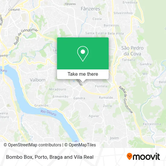 Bombo Box map