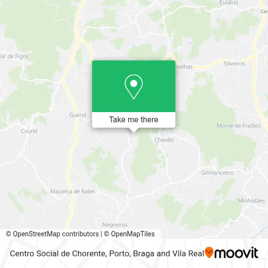 Centro Social de Chorente map