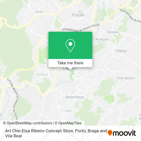 Art Chic-Elsa Ribeiro Concept Store map